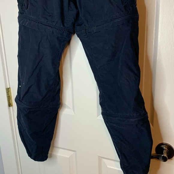 WINDRIVER Zip Off Pants Men’s Small x 32 Navy Lightweight Drawstrings 3 lengths - Picture 4 of 14